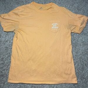 Southern Tide On Shore Provisions Beach Fish Graphic T-Shirt Orange Men’s Size L